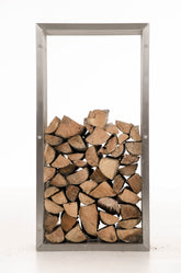 TPFLiving Kaminholzständer Ivory